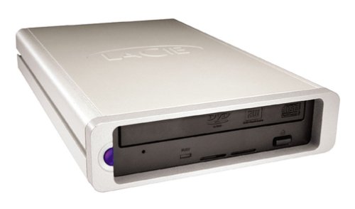 Lacie 300679 d2 dual dvd+/-rw drive firewire for mac