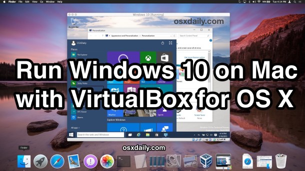 run windows in virtualbox